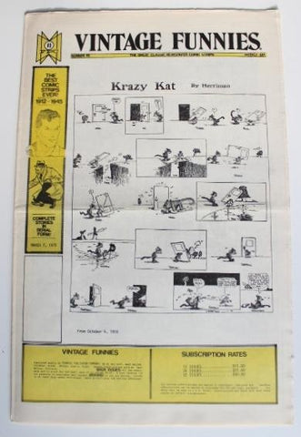 VINTAGE FUNNIES No.093 - The Great Classic Newspaper Comic Strips (1975)
