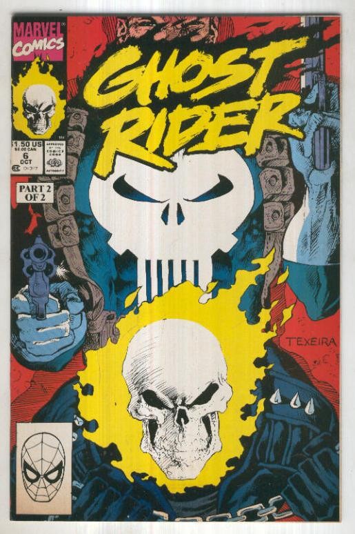 GHOST RIDER Vol.2, No.06 (1990): Takes on the Punischer Part 02 of 02