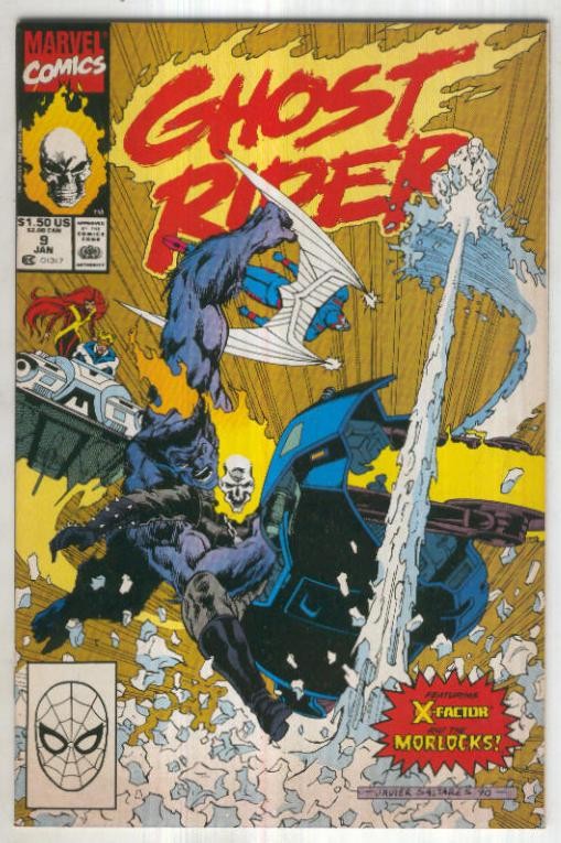 GHOST RIDER Vol.2, No.09 (1990): Pursuit