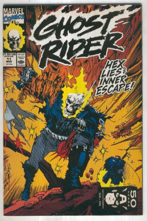 GHOST RIDER Vol.2, No.11 (1991): Through a Nightmare revealed