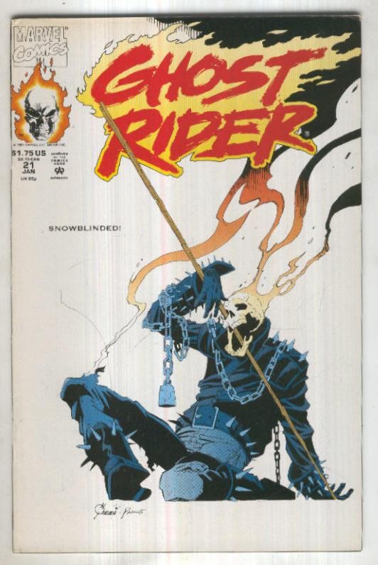 GHOST RIDER Vol.2, No.21 (1992): Bad to the Bone