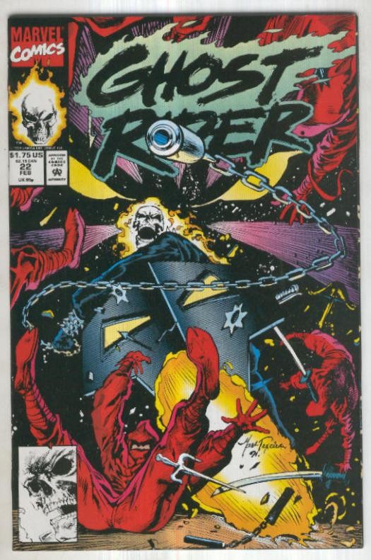 GHOST RIDER Vol.2, No.22 (1992): Death Eyes