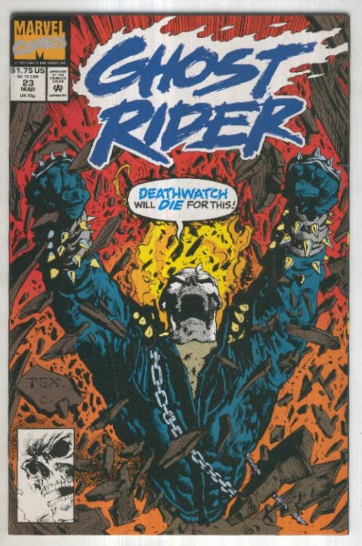 GHOST RIDER Vol.2, No.23 (1992): Death Drive