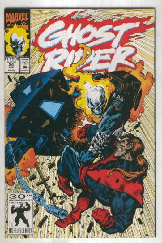 GHOST RIDER Vol.2, No.24 (1992): Death Duel