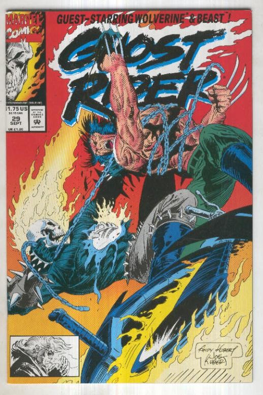 GHOST RIDER Vol.2, No.29 (1992): Biting the Hand that Feeds You