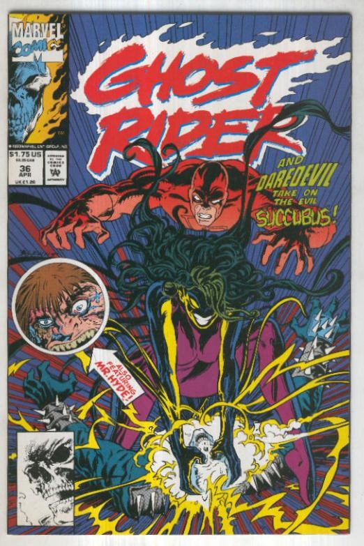 GHOST RIDER Vol.2, No.36 (1993): Transformations in Pain