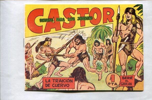 Facsimil: Castor de Manuel Gago, numero 01: La traicion de cuervo