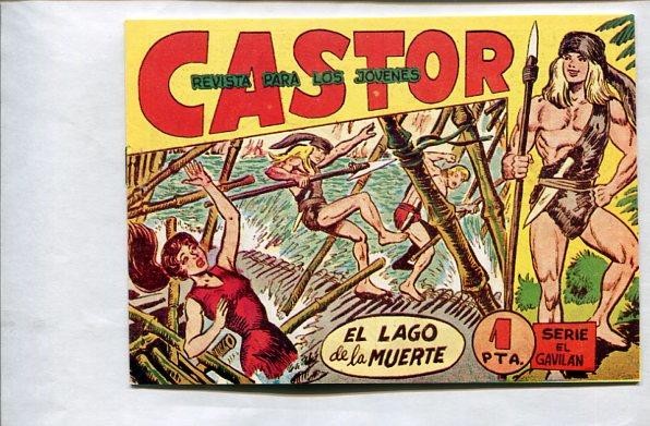 Castor de Manuel Gago, facsimil numero 08: El lago de la muerte