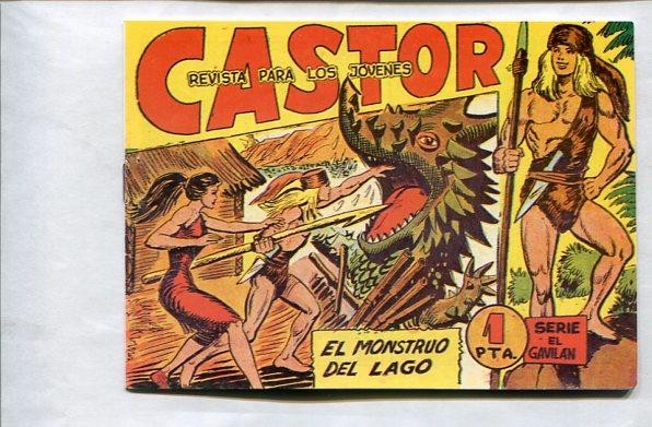 Castor de Manuel Gago, facsimil numero 09: El monstruo del lago
