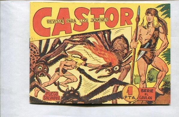 Castor de Manuel Gago, facsimil numero 12: Fuego salvador