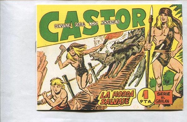 Castor de Manuel Gago, facsimil numero 14: La horda salvaje