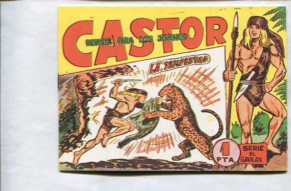Castor de Manuel Gago, facsimil numero 19: La tempestad