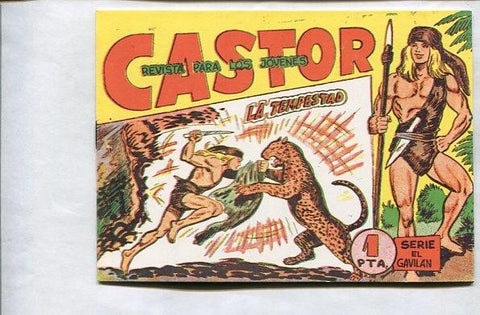 Castor de Manuel Gago, facsimil numero 19: La tempestad