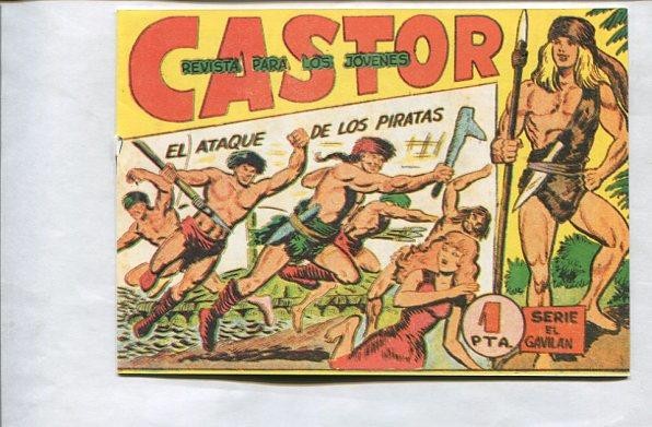 Castor de Manuel Gago, facsimil numero 20: El ataque de los piratas