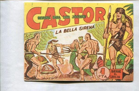 Facsimil: Castor de Manuel Gago, numero 21: La bella sirena