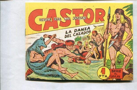 Castor de Manuel Gago, facsimil numero 24: La danza del cazador
