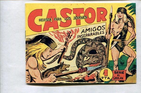 Facsimil: Castor de Manuel Gago, numero 42: Amigos inseparables