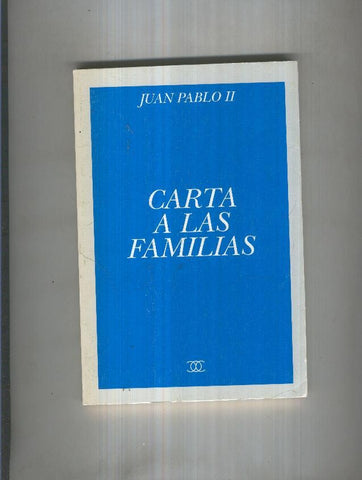 Carta a las familias