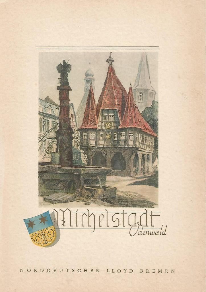 Menu publicitario numerado 00396: Menu 31 de diciembre de 1936. VAPOR POSTDAM: Michelstadt