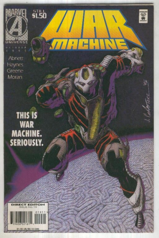 WAR MACHINE Vol.1 No.19: Here Be Dragons