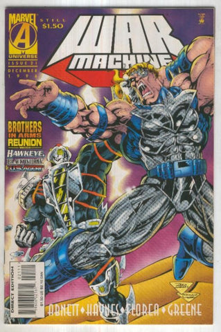 WAR MACHINE Vol.1 No.21: Brothers in Arms