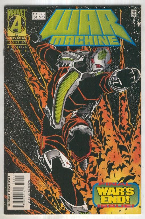 WAR MACHINE Vol.1 No.25: The Kiss Off. (LAST ISSUE)