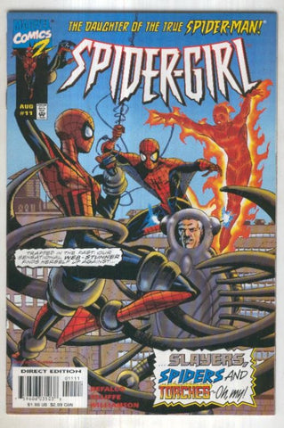 SPIDER-GIRL Vol.1 No.11: Slayers Spiders and Torches