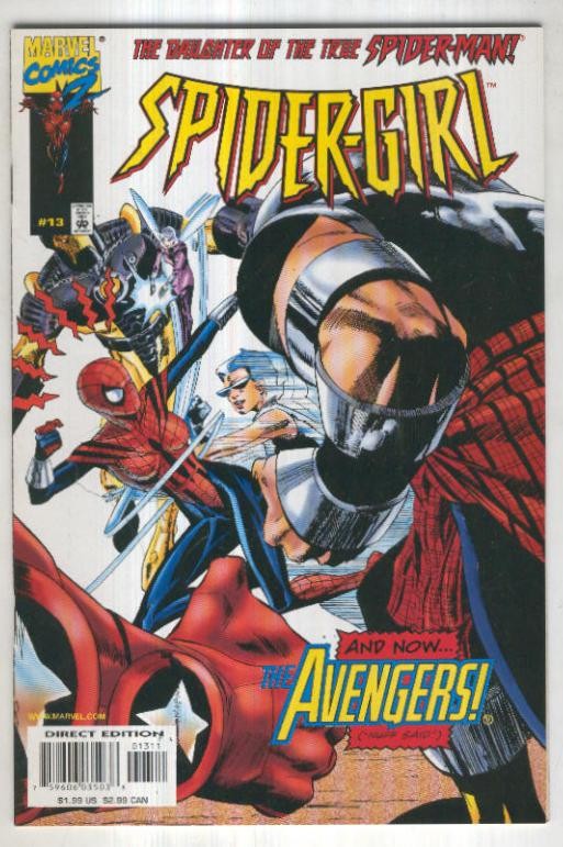 SPIDER-GIRL Vol.1 No.13: And now...The Avengers