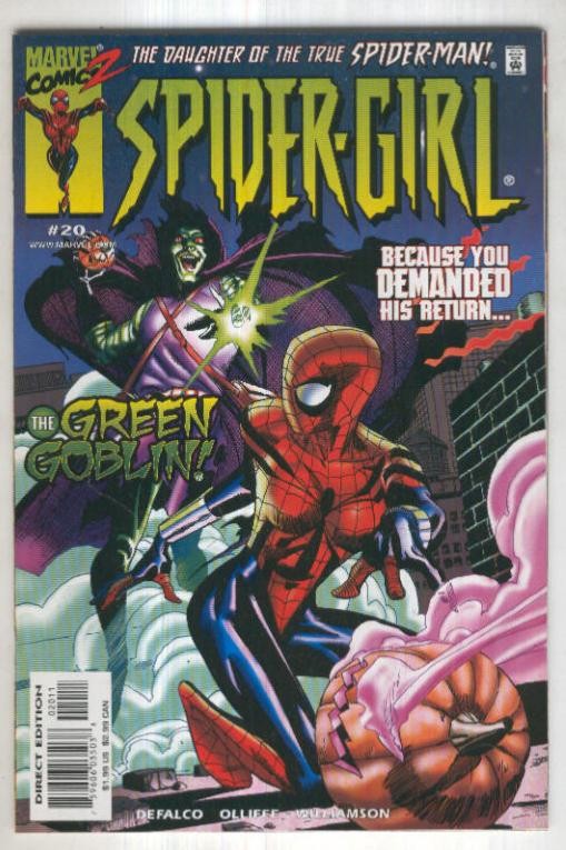 SPIDER-GIRL Vol.1 No.20: Once a Goblin