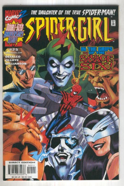 SPIDER-GIRL Vol.1 No.25: The Savage Six (Double-Sized Issue)