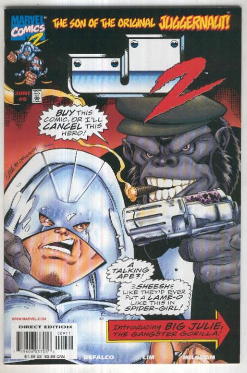 J2- The Son of Juggernaut, Vol.1 No.09: Big Julie The Gangster Gorilla