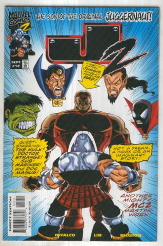 J2- The Son of Juggernaut, Vol.1 No.12: Deadly Reunion