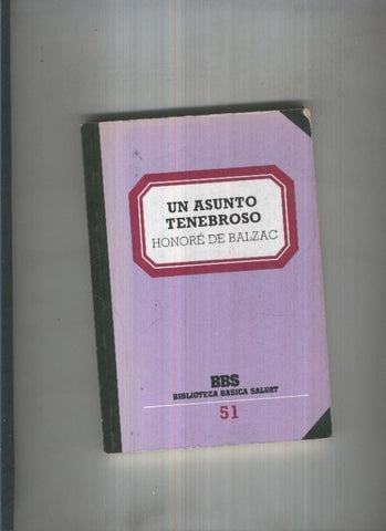 Un asunto tenebroso