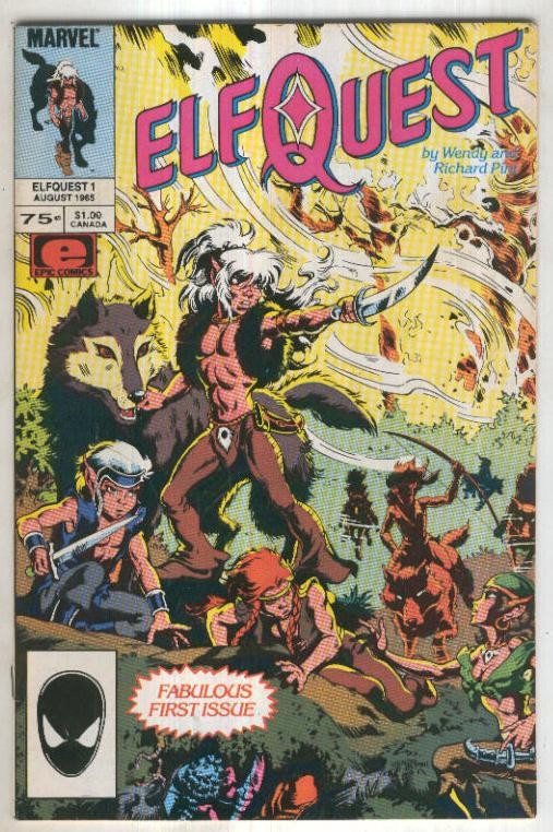 ELFQUEST Vol.2, No.01: Fire and Flight 