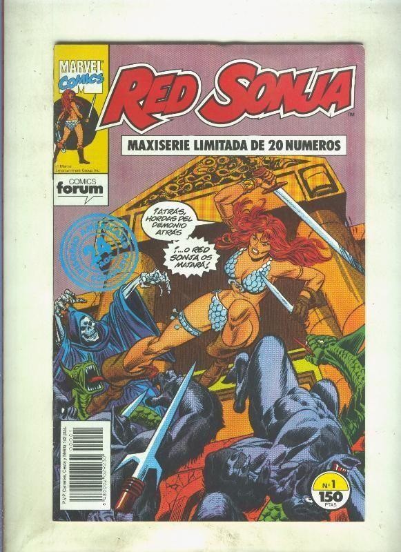 Red Sonja numero 01: El templo de la abominacion