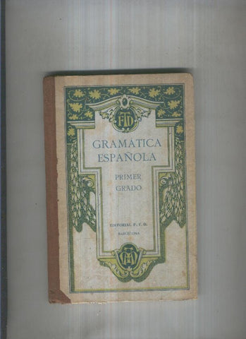 Gramatica Española primer grado