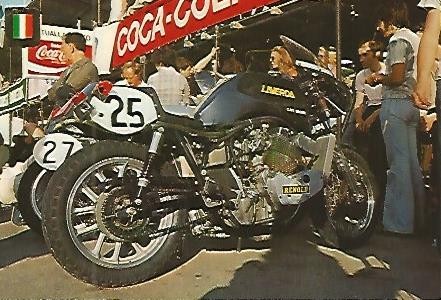 POSTAL 52810:  SERIE MOTOS RESISTENCIA. ITALIA. LAVERDA 1000
