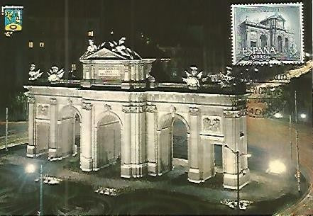 POSTAL 52857: PUERTA DE ALCALA. MADRID