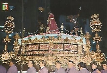 POSTAL 52875: NUESTRO PADRE JESUS DE LA FUENTE DEL CEDRON. MALAGA