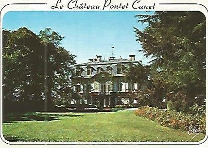 POSTAL 52967: CHATEAU PONTET-CANET A PAUILLAC
