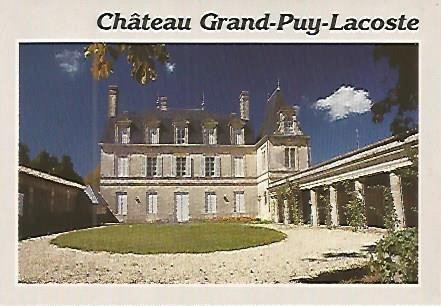 POSTAL 52970: CHATEAU GRAND-PUY-LACOSTE