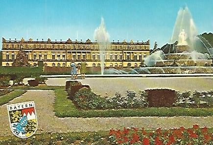 POSTAL 53032: CHATEAU DE HERRENCHIEMSEE