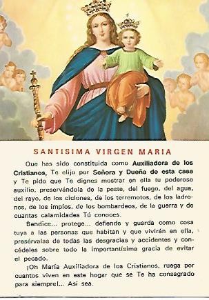 POSTAL 53036: ORACION A LA VIRGEN