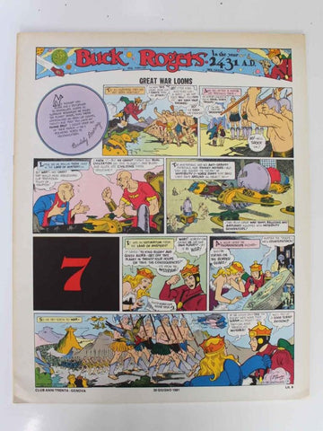 BUCK ROGERS No.07 - Tira Dominical del No.073 al No.084