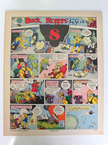 BUCK ROGERS No.08 - Tira Dominical del No.085 al No.096