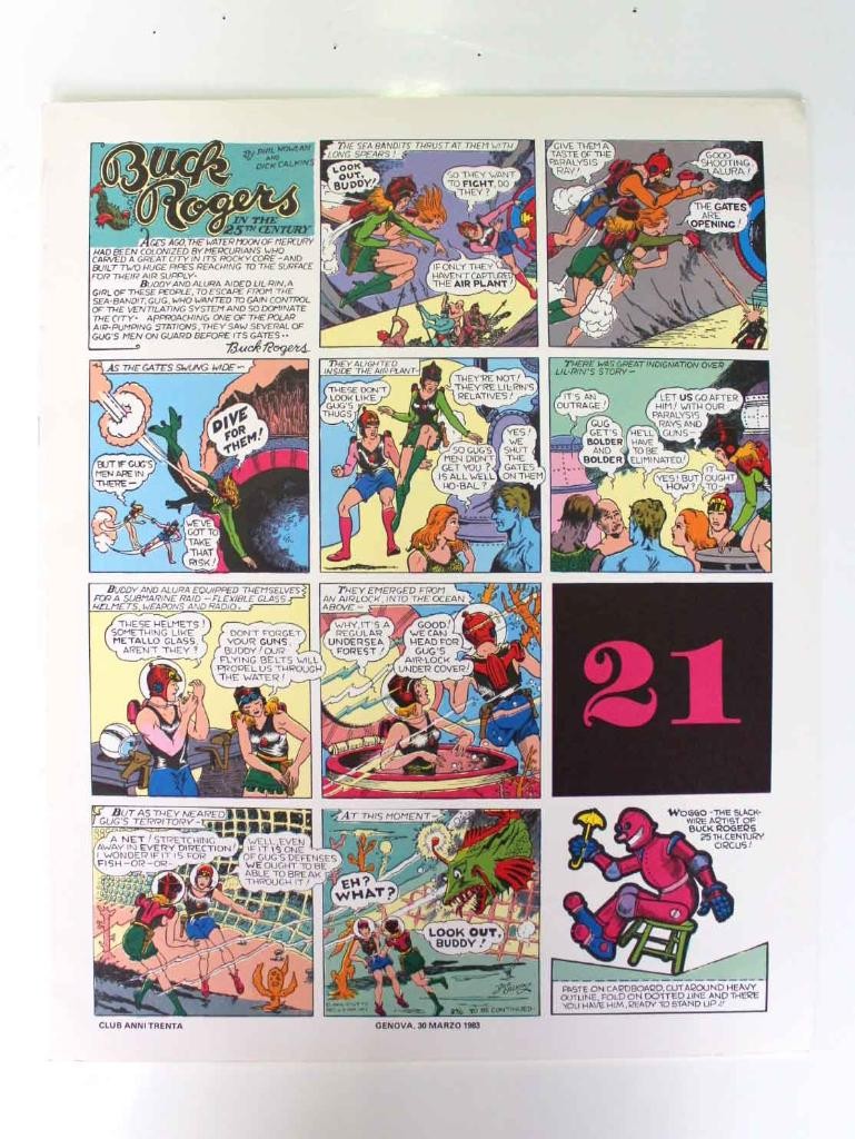 BUCK ROGERS No.21 - Tira Dominical del No.241 al No.252