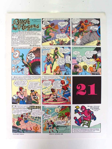BUCK ROGERS No.21 - Tira Dominical del No.241 al No.252