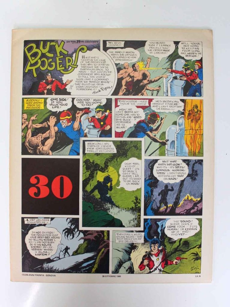 BUCK ROGERS No.30 - Tira Dominical del No.349 al 360