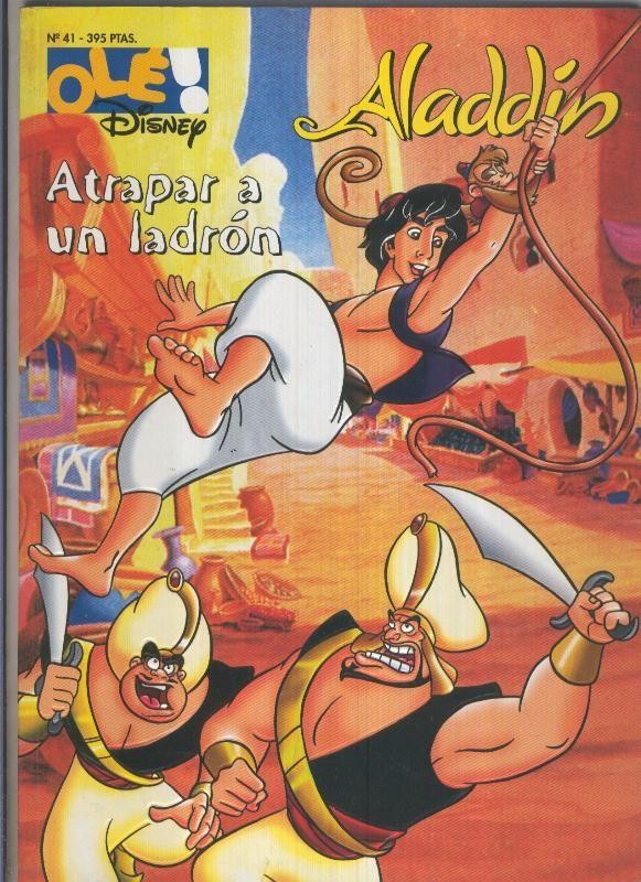 Ole Disney en relieve numero 41: Aladdin atrapar a un ladron