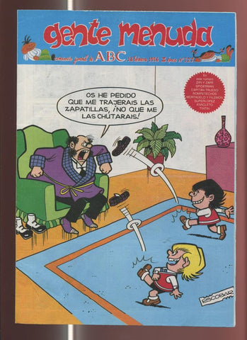 Gente Menuda seminario juvenil de ABC numero 327: El Capitan Trueno, etc